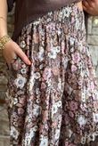 Daughter Of Ibiza Lovechild Bloomer Pant Chocolate & Rose