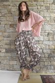 Daughter Of Ibiza Lovechild Bloomer Pant Chocolate & Rose