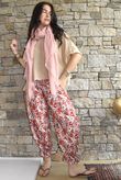 Daughter Of Ibiza Lovechild Bloomer Pant Scarlet & Rose