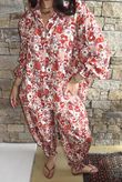 Daughter Of Ibiza Lovechild Bloomer Pant Scarlet & Rose
