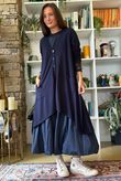 Downton Tailcoat Coatigan Navy