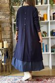 Downton Tailcoat Coatigan Navy