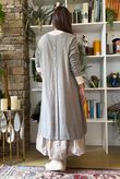 Downton Tailcoat Coatigan Taupe