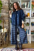 Duran Boxy Denim Jacket Blue