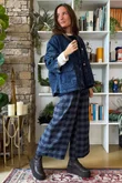 Duran Boxy Denim Jacket Blue