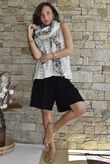 Dusk Bubble Cotton Shorts Black