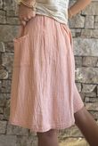 Dusk Bubble Cotton Shorts Peachy Nude