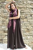 Eliza Palazzo Jumpsuit Chocolate