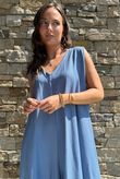 Eliza Palazzo Jumpsuit Denim