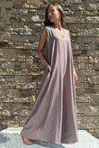 Eliza Palazzo Jumpsuit Mocha