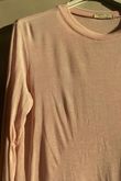 Essential Cashmere Blend Sheer Layering Top Rose