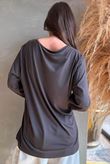 Essential Jersey Layering Long Sleeve Top Chocolate