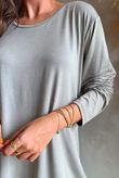 Essential Jersey Layering Long Sleeve Top Mocha