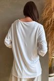 Essential Jersey Layering Long Sleeve Top White