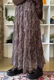 Fia Paisley Tulle Layer Skirt