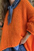 Fisherman Grunge Knit Aperol /16=