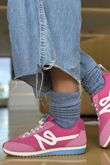 Flow Retro Trainer Pink