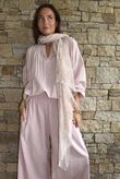 Frame Cotton Classic Pin Tuck Smock Blush