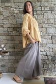 Frame Cotton Classic Pin Tuck Smock Tuscan Sun