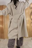  French Girl Classic Trench Coat Stone