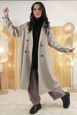  French Girl Classic Trench Coat Taupe