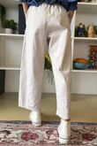 Gaberdine Barrel Pant Stone 
