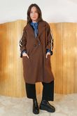 Garrison Boucle Coat Chocolate /15=