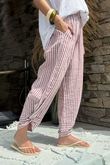 Hamptons Weekend Twist Pant Plum