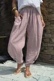 Hamptons Weekend Twist Pant Plum