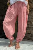 Hamptons Weekend Twist Pant Sherbet Coral