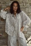 Hush Pillow Cotton Bandana B Boyfriend Shirt Calico