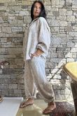 Hush Pillow Cotton Bandana B Boyfriend Shirt Calico