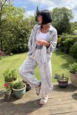 Hush Pillow Cotton Bandana B Boyfriend Shirt Cloud Grey Pre order 2 weeks