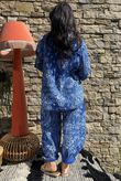 Hush Pillow Cotton Bandana B Boyfriend Shirt Malibu Blue
