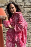 Hush Pillow Cotton Bandana B Boyfriend Shirt Miami Pink