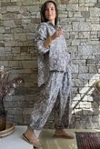 Hush Pillow Cotton Bandana B Boyfriend Shirt Mocha