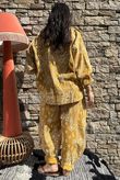 Hush Pillow Cotton Bandana B Boyfriend Shirt Mustard