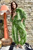 Hush Pillow Cotton Bandana B Boyfriend Shirt Rio Green