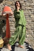 Hush Pillow Cotton Bandana B Boyfriend Shirt Rio Green