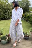 Hush Pillow Cotton Bandana B Classic Barrel Pant Cloud Grey Pre order 2 weeks