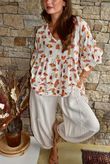 Hush Pillow Cotton Classic Barrel Pant Calico Pre order 12 days 