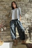 Hush Pillow Cotton Spot On Pant Charcoal