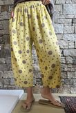 Hush Pillow Cotton Spot On Pant Soft Ochre