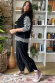 Hygge Boucle Knit Gilet Black