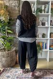 Hygge Boucle Knit Gilet Black