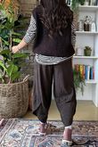 Hygge Boucle Knit Gilet Coffee Bean