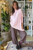 Jagger Quirky Ribby Knit Cotton Candy