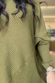 Jagger Quirky Ribby Knit Mucky Olive