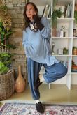 Jagger Quirky Ribby Knit Denim