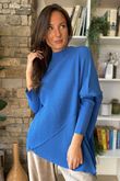 Jagger Quirky Ribby Knit Lapis
